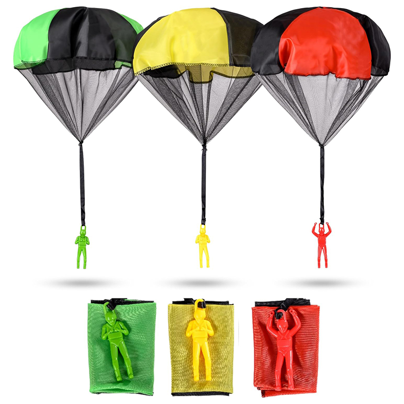 Kids Unique Outdoor Toys - ของเล่นร่มชูชีพสําหรับเด็ก Tangle ฟรีกลางแจ้งร่มชูชีพบินผู้ชายภายนอกของเล่นอีสเตอร์ตะกร้า Idea ที่ไม่ซ้ํากันเด็กผู้หญิงของขวัญงานฝีมือเด็ก