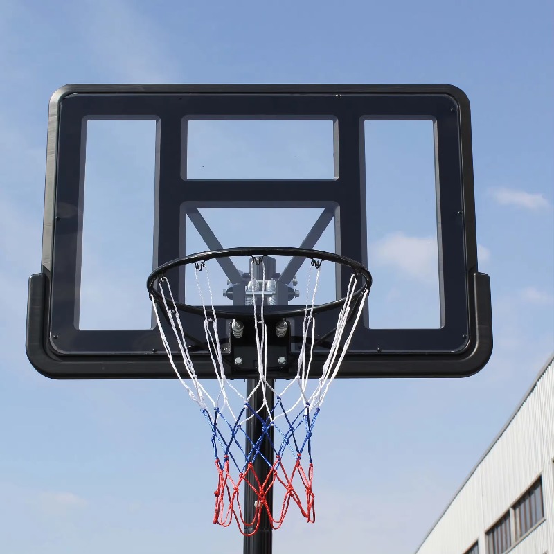 Kids Outdoor Basketball Hoop - ห่วงบาสเก็ตบอลแบบพกพาสำหรับในร่มและกลางแจ้ง แข็งแรง ทนทาน เหมาะสำหรับเด็กและผู้ใหญ่ ฝึกซ้อมและสนุกกับครอบครัวในทุกสภาพอากาศ