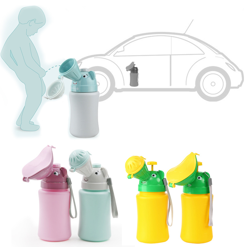 Kids Outdoor Urinal - กระโถนฝึกขับถ่ายเด็กแบบพกพา ยี่ห้อ vvocci สำหรับใช้ในรถยนต์ นอกบ้าน ป้องกันการรั่วซึม