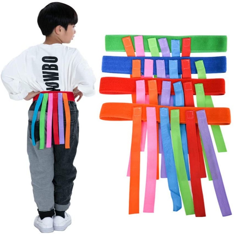 Kids Outdoor Jumping Toys - เด็ก Interactive จับหางเกมเข็มขัดดึงหางกิจกรรมกลางแจ้งการฝึกอบรมของเล่นเด็กกีฬาและความบันเทิง Sensory ของเล่น