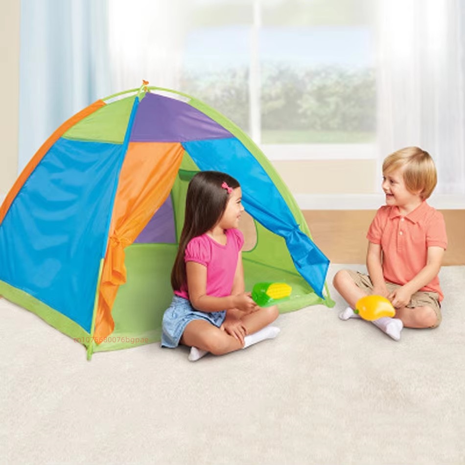 Kids Outdoor Tunnel - เด็กเล่นเต็นท์ Wigwam เด็กขนาดใหญ่ Camping เต็นท์ Tipi
