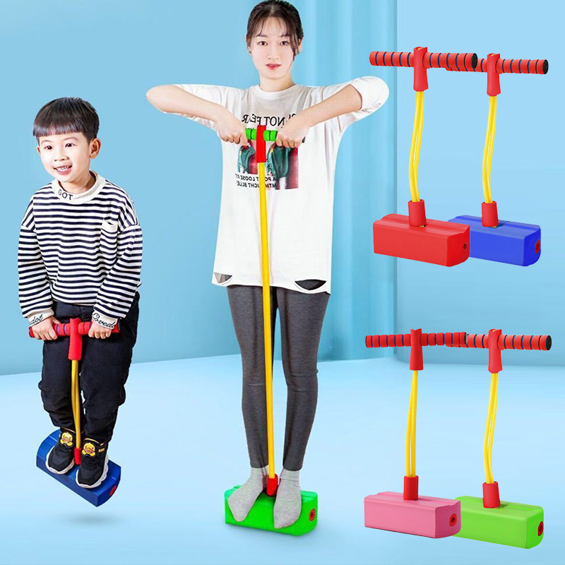 Kids Outdoor Jumping Toys - ใหม่กีฬาเกมของเล่นเด็กโฟม Pogo Stick Jumper กลางแจ้ง Playset