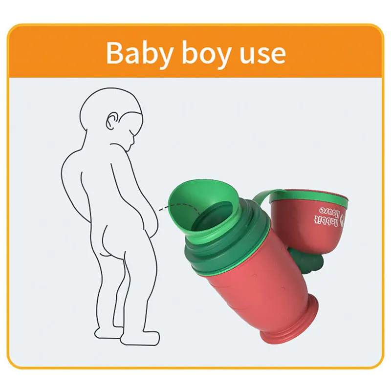 Kids Outdoor Urinal - แบบพกพาเด็กสุขอนามัยห้องน้ําปัสสาวะชายหญิงหม้อรถกลางแจ้ง Travel Anti-leakage ไม่เต็มเต็งเด็กสะดวกห้องน้ําการฝึกอบรมไม่เต็มเต็ง