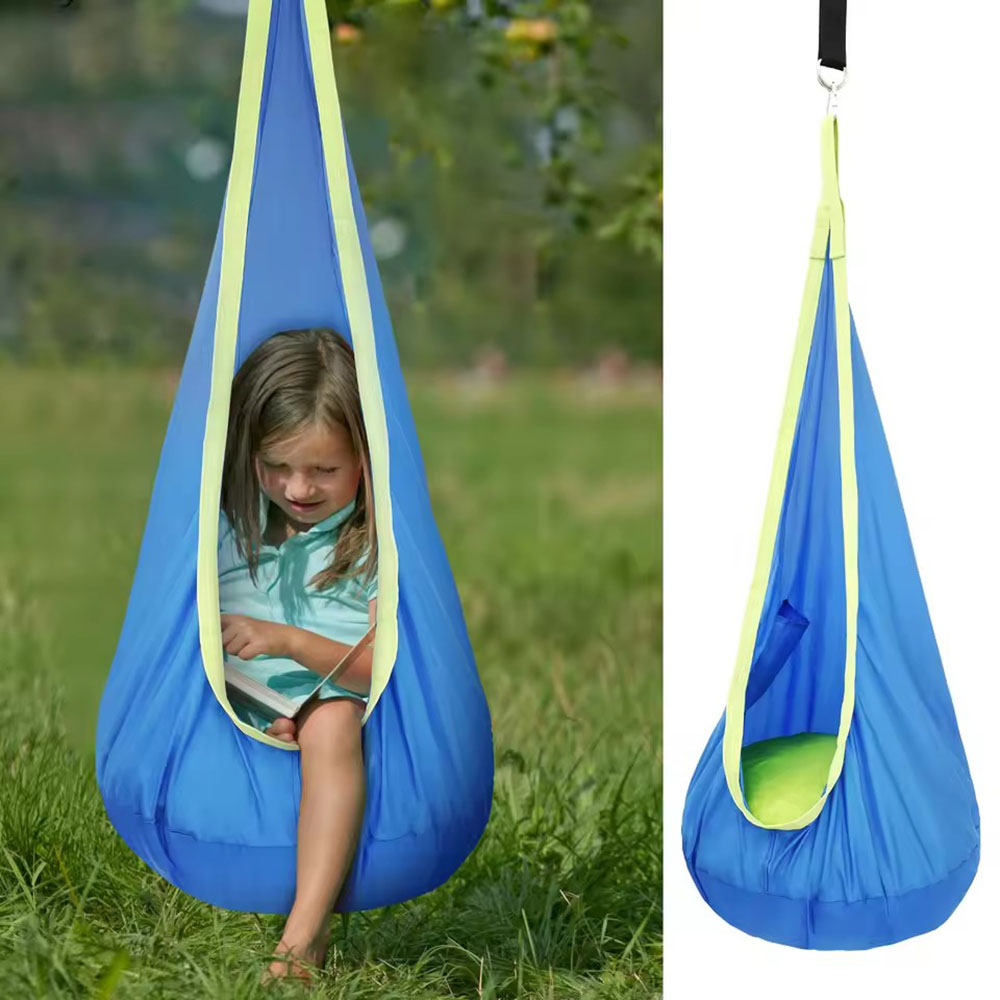 เก้าอี้แขวนไนลอนสำหรับเด็กพร้อ - Kids Outdoor Swing Set บทวิจารณ์และราคา