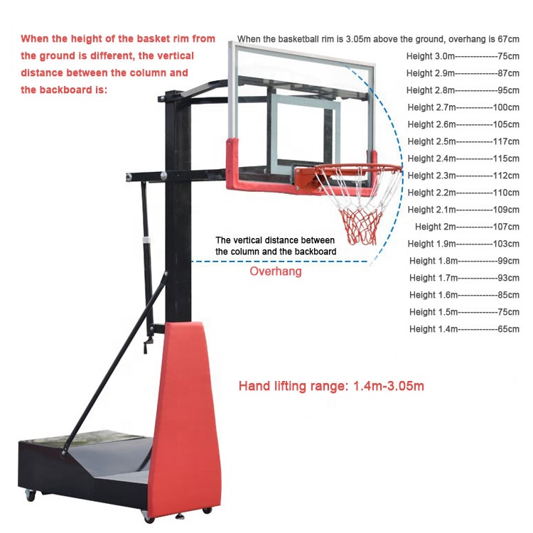 แป้นบาสเก็ตบอลขนาดเล็กปรับระดั - Kids Outdoor Basketball Hoop บทวิจารณ์และราคา