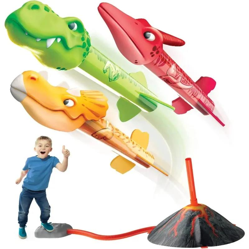 เครื่องยิงจรวดไดโนเสาร์บินได้  - Kids Outdoor Jumping Toys บทวิจารณ์และราคา