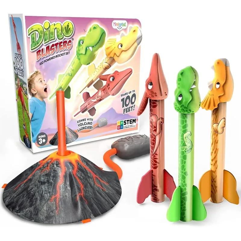 เครื่องยิงจรวดไดโนเสาร์บินได้  - Kids Outdoor Jumping Toys บทวิจารณ์และราคา