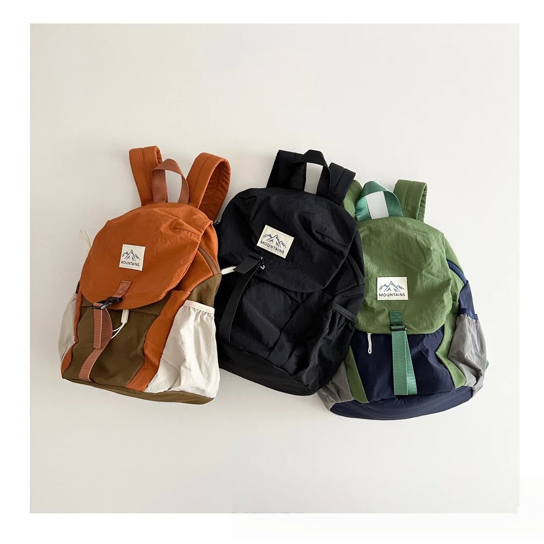 กระเป๋าเป้เด็กน้ำหนักเบา ผ้าแห - Kids Outdoor Backpack บทวิจารณ์และราคา