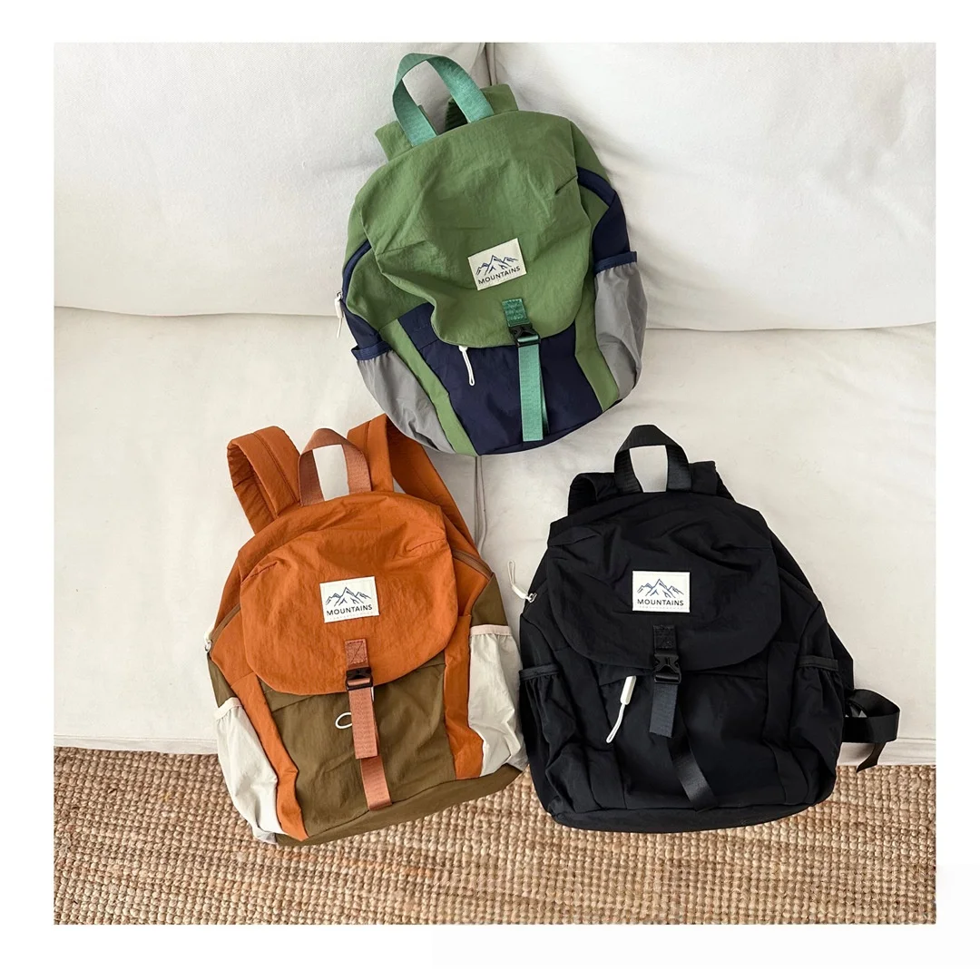 กระเป๋าเป้เด็กน้ำหนักเบา ผ้าแห - Kids Outdoor Backpack บทวิจารณ์และราคา