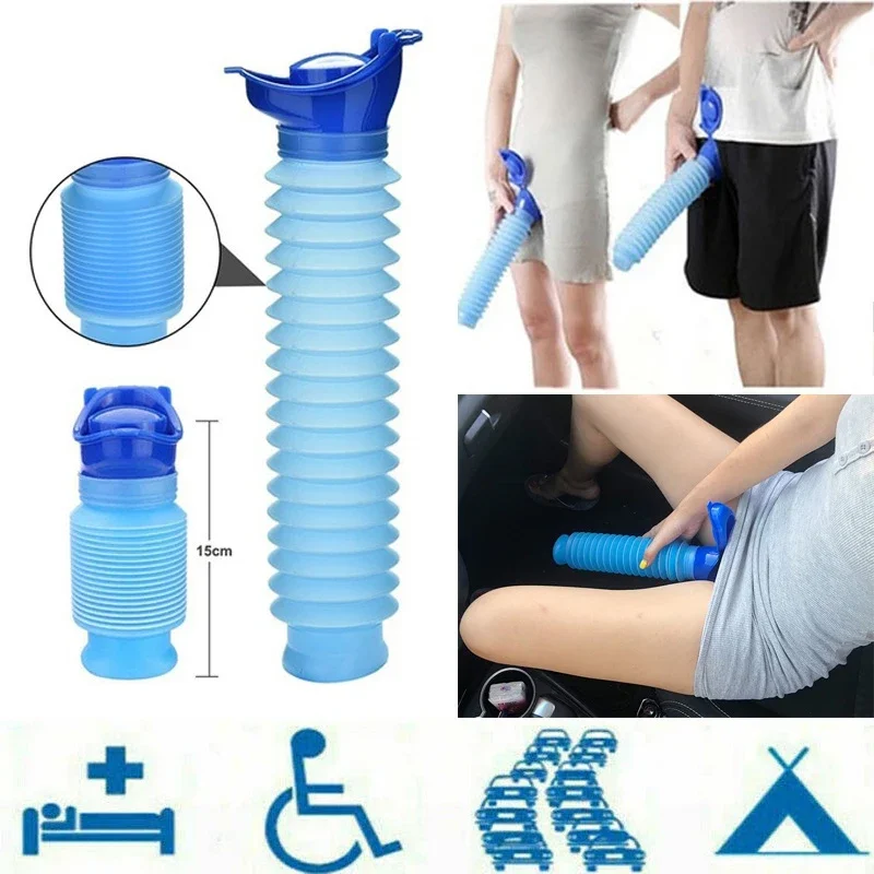 750ml ผู้ใหญ่ปัสสาวะแบบพกพา Sh - Kids Outdoor Urinal บทวิจารณ์และราคา