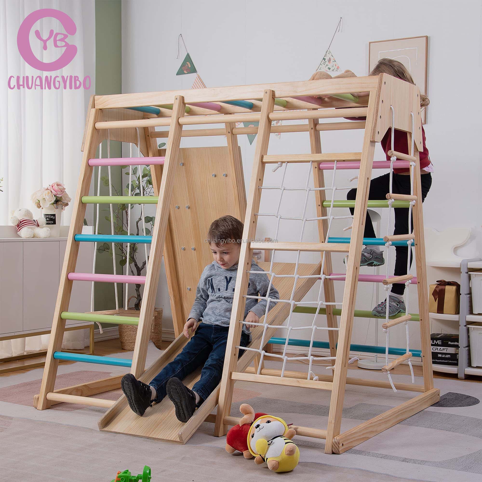 ผลิตภัณฑ์สวนสนุกผนังปีนเขา ชุด - Kids Outdoor Swing Set บทวิจารณ์และราคา