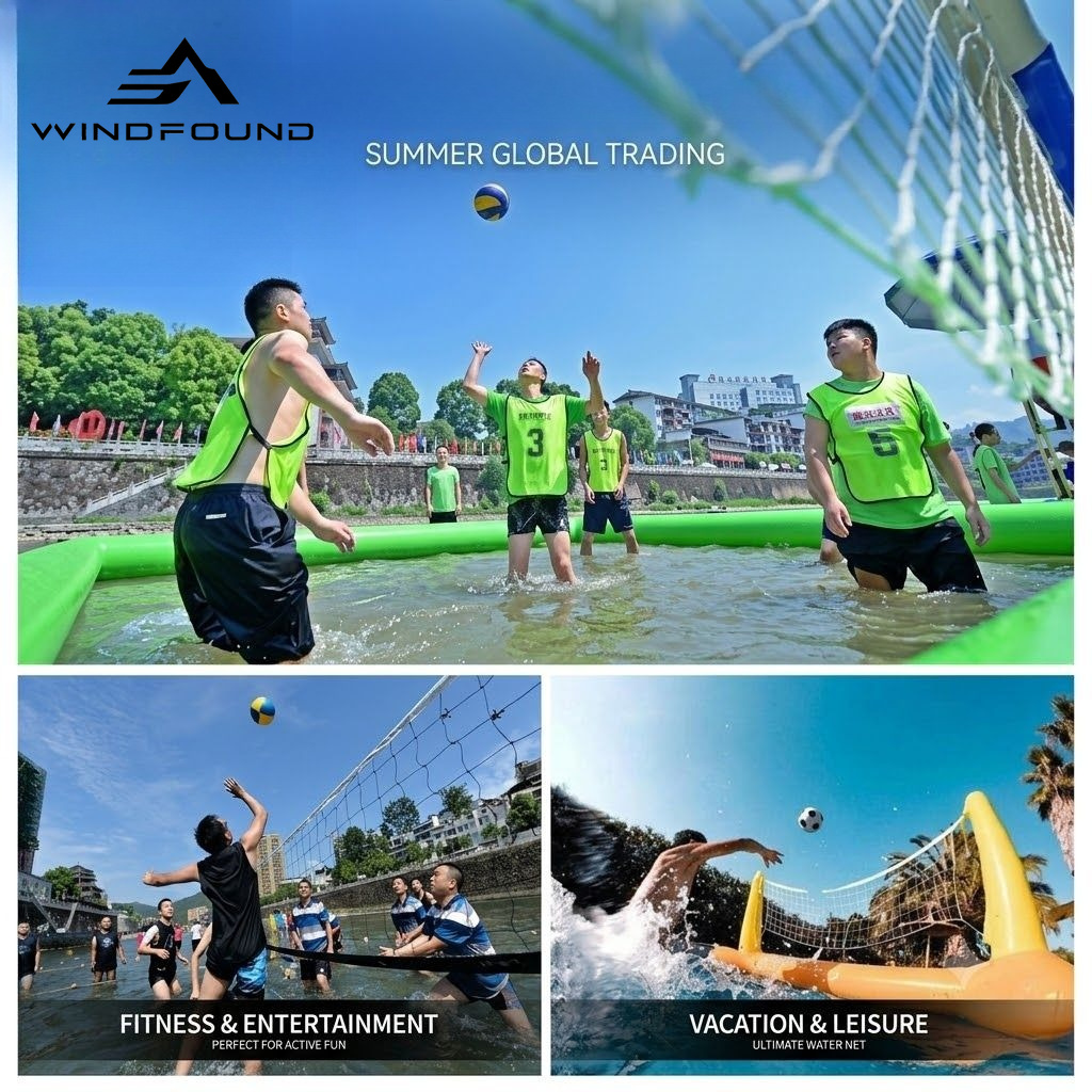 ตาข่ายวอลเลย์บอลแบบปรับได้สำหร - Kids Outdoor Volleyball Net บทวิจารณ์และราคา