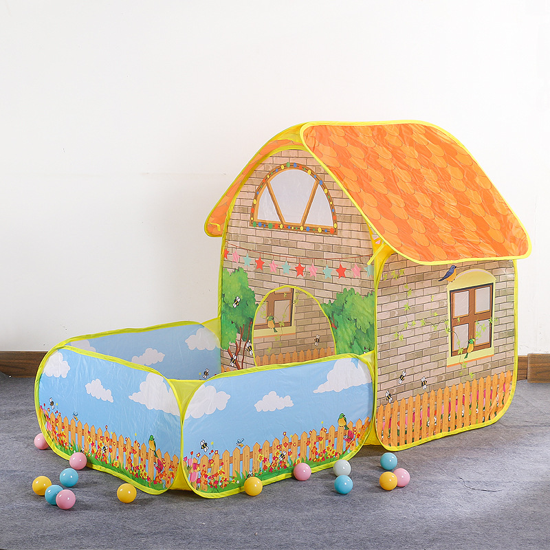 เล่นเต็นท์ของเล่นสระว่ายน้ําสํ - Kids Outdoor Tunnel บทวิจารณ์และราคา