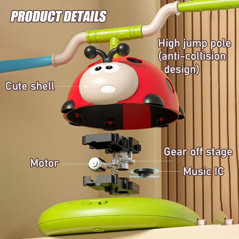 ดนตรีกระโดดของเล่นกีฬา 5 ใน 1  - Kids Outdoor Jumping Toys บทวิจารณ์และราคา