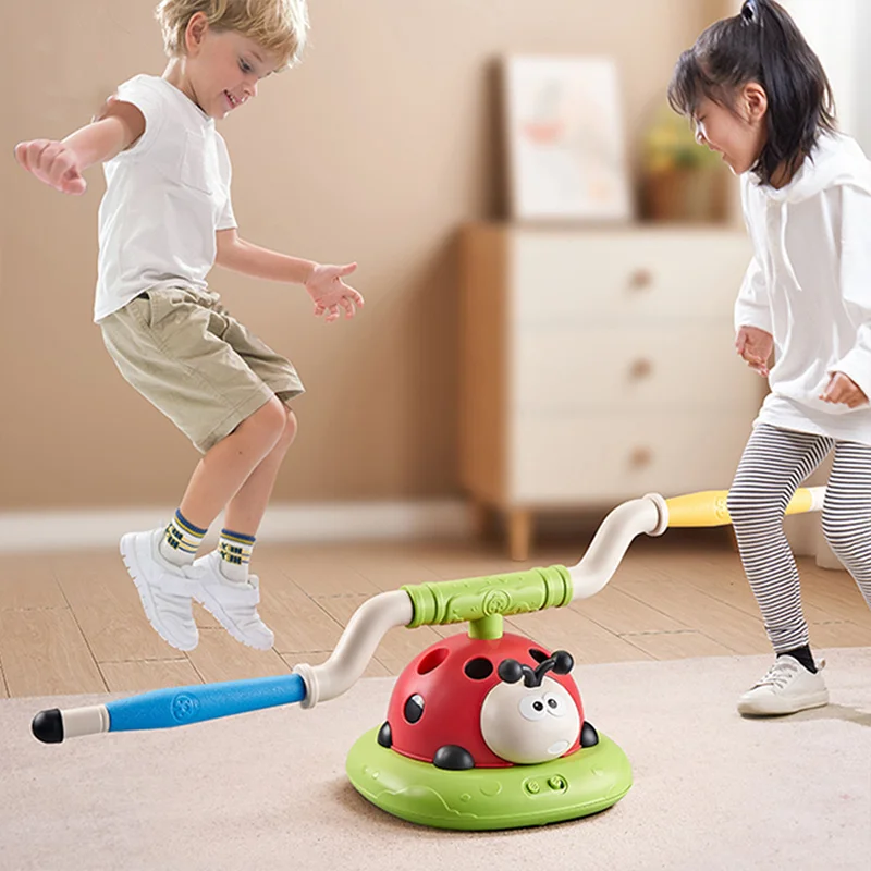 ดนตรีกระโดดของเล่นกีฬา 5 ใน 1  - Kids Outdoor Jumping Toys บทวิจารณ์และราคา