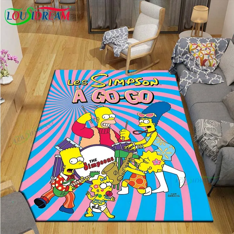 พรมลายการ์ตูน SS-simpson พรมปู - Kids Outdoor Yoga บทวิจารณ์และราคา