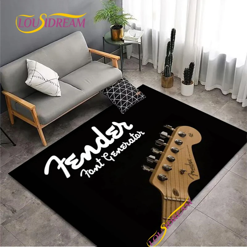 Fender Burning รูปแบบกีตาร์พรม - Kids Outdoor Yoga บทวิจารณ์และราคา