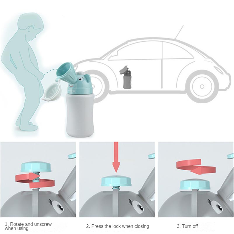 กระโถนฝึกขับถ่ายเด็กแบบพกพา สะ - Kids Outdoor Urinal บทวิจารณ์และราคา