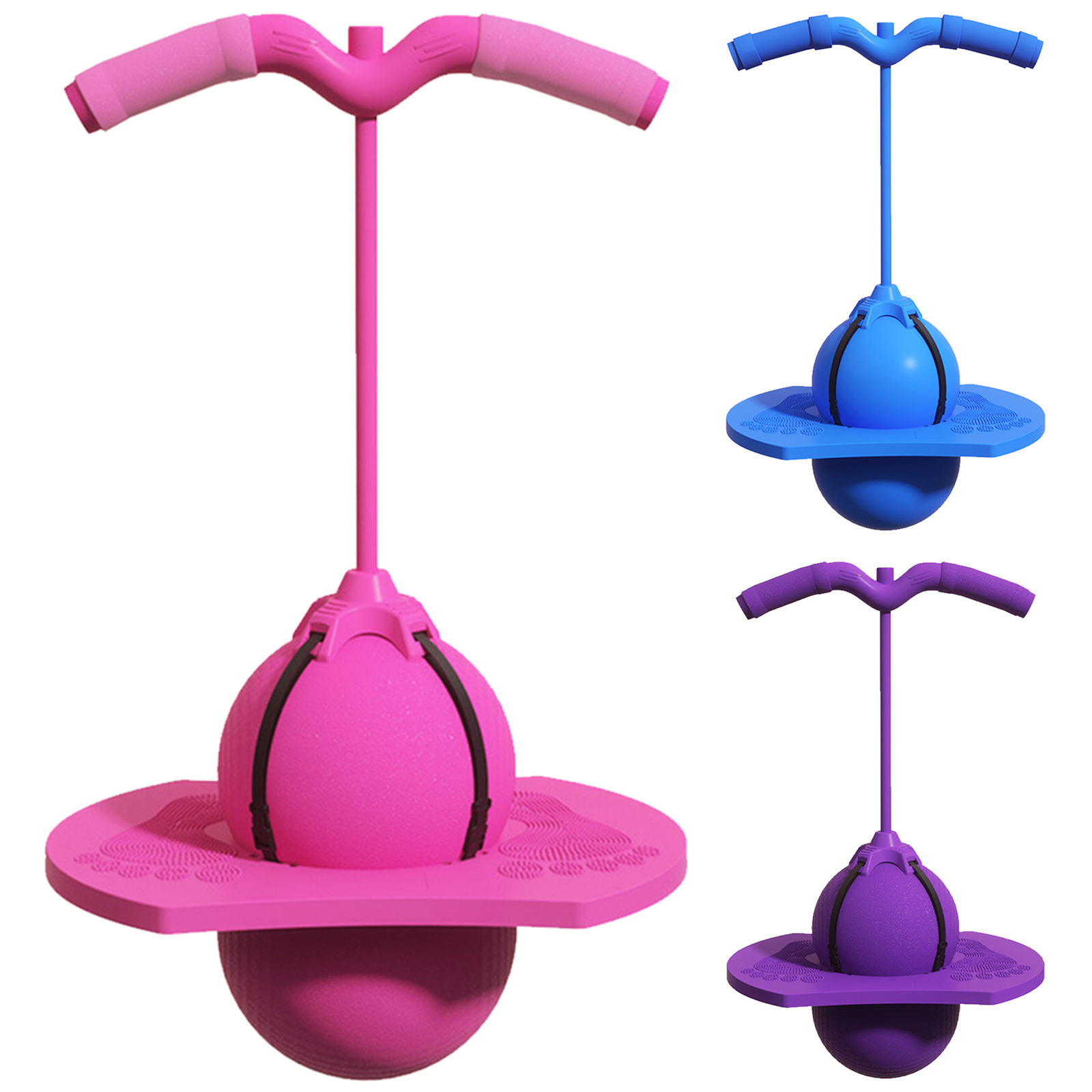 ลูกบอลกระโดดทรงตัวพร้อมที่จับแ - Kids Outdoor Jumping Toys บทวิจารณ์และราคา
