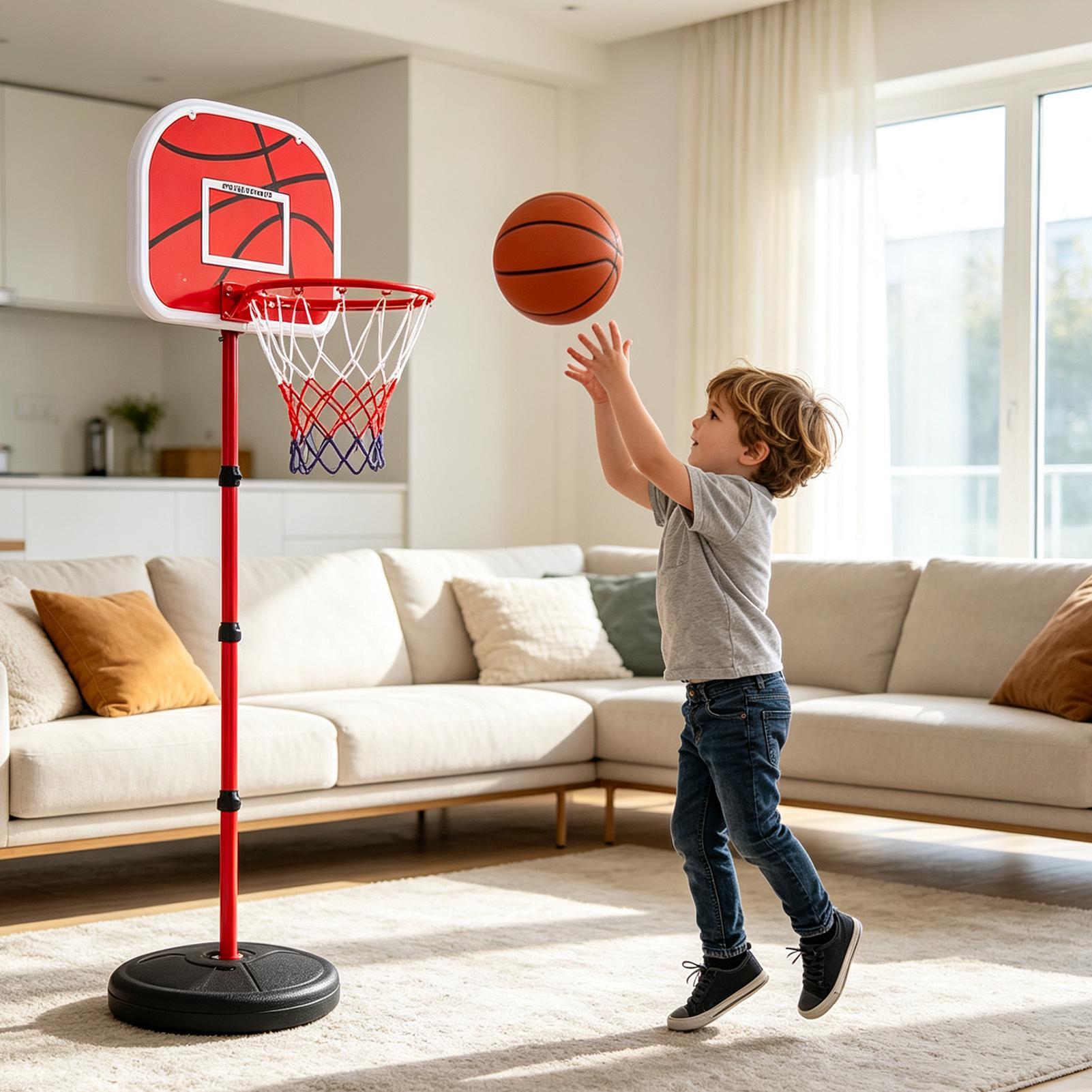 ห่วงบาสเก็ตบอลและขาตั้งสำหรับเ - Kids Outdoor Basketball Hoop บทวิจารณ์และราคา