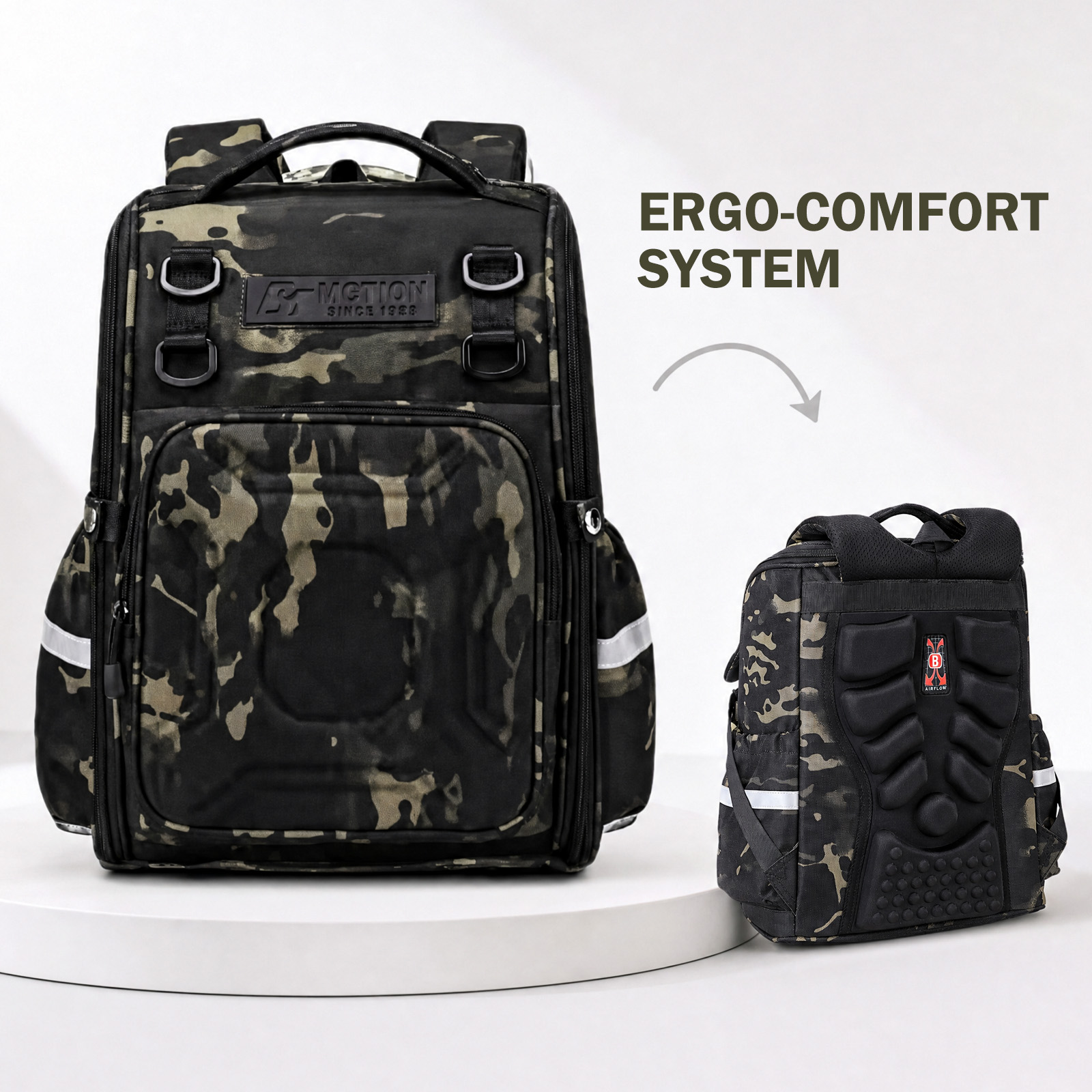 กระเป๋าเป้สะพายหลังลายพรางแบบใ - Kids Outdoor Backpack บทวิจารณ์และราคา
