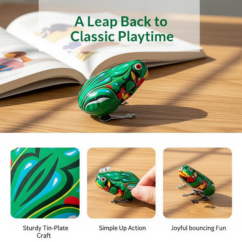 ของเล่นกบกระโดดแบบวินเทจ 1/2/5 - Kids Outdoor Jumping Toys บทวิจารณ์และราคา
