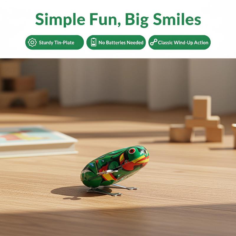 ของเล่นกบกระโดดแบบวินเทจ 1/2/5 - Kids Outdoor Jumping Toys บทวิจารณ์และราคา