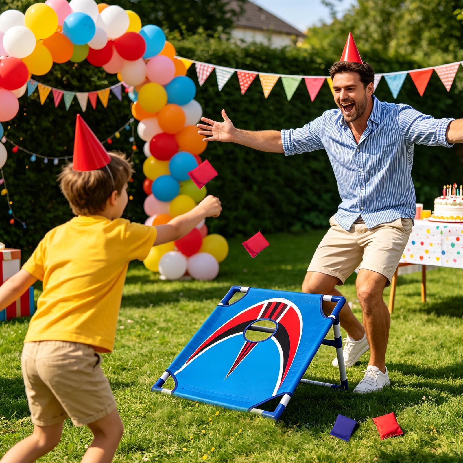 เกมโยนถุงถั่วสำหรับเด็ก พกพาสะ - Kids Outdoor Bean Bag บทวิจารณ์และราคา