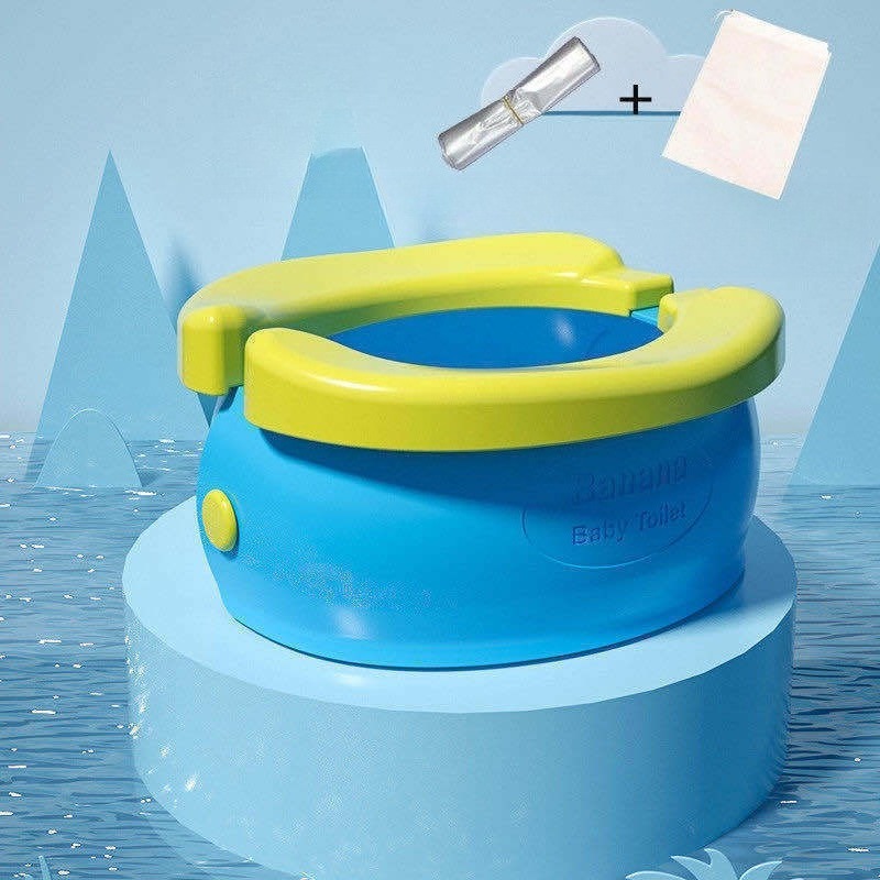 กระโถนเด็กแบบพับได้ 1 ชิ้น รูป - Kids Outdoor Urinal บทวิจารณ์และราคา