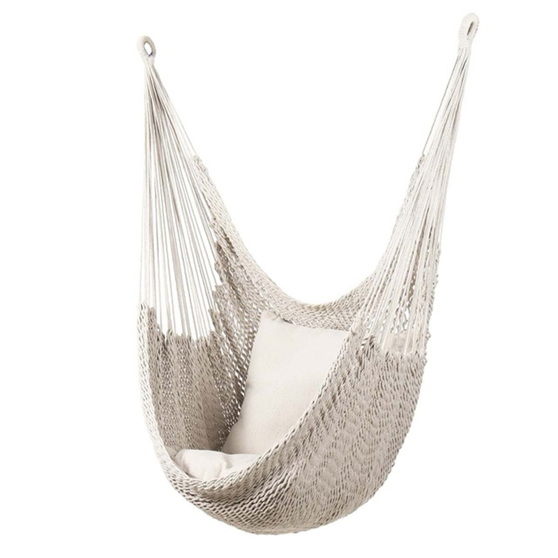 สไตล์นอร์ดิกสีขาว Hammock Swin - Kids Outdoor Swing Set บทวิจารณ์และราคา