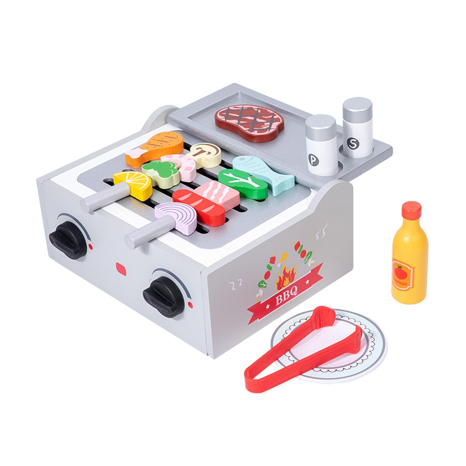 ชุดของเล่นบาร์บีคิวไม้สำหรับเด - Kids Outdoor Kitchen บทวิจารณ์และราคา