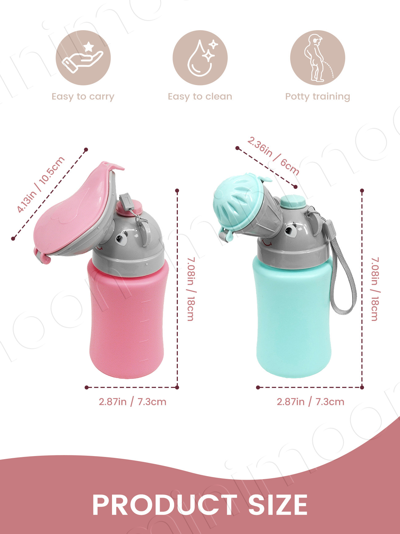 ขวดปัสสาวะพกพาสำหรับเด็ก, ขวดฝ - Kids Outdoor Urinal บทวิจารณ์และราคา
