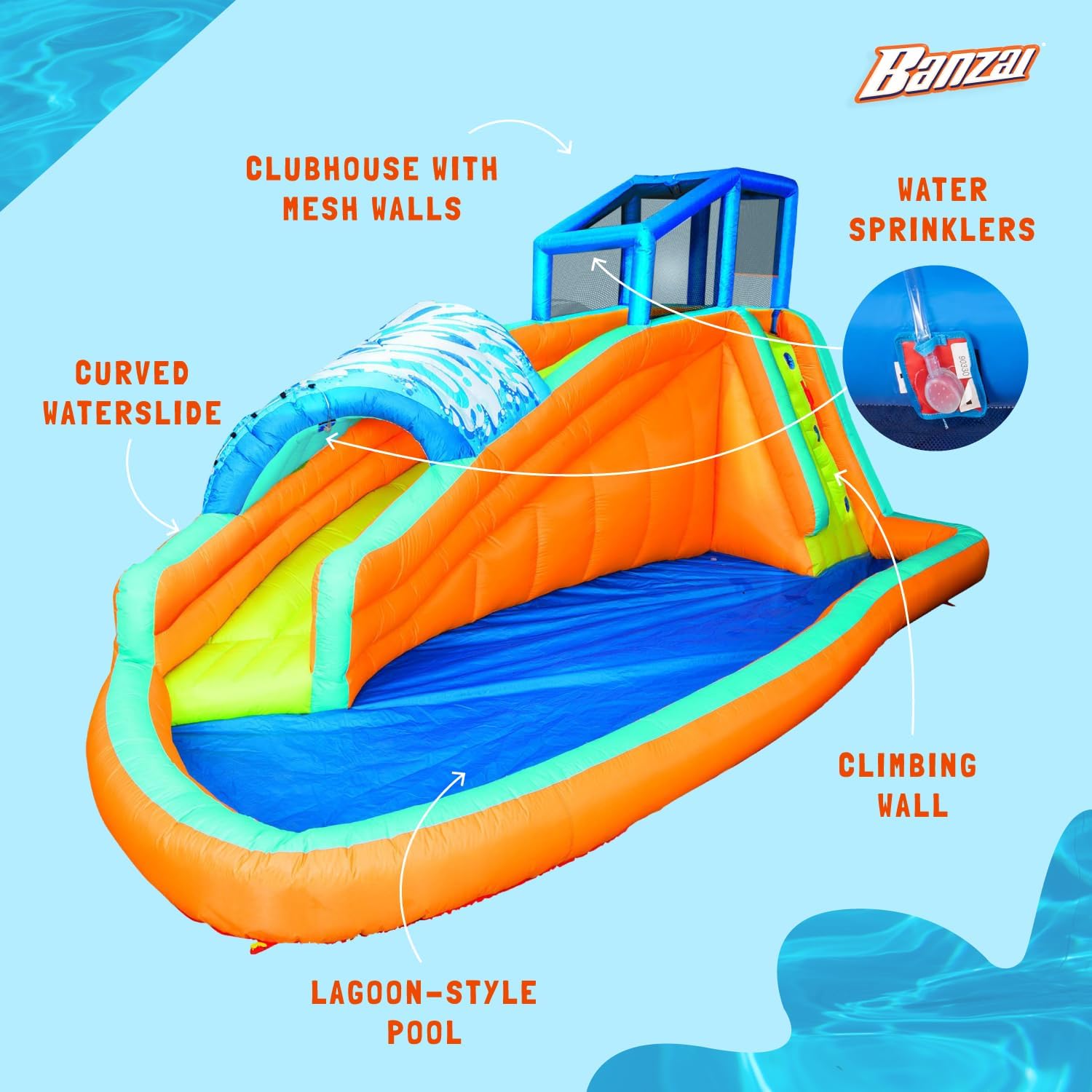 สวนน้ำเป่าลมขนาดใหญ่กลางแจ้ง พ - Kids Outdoor Tunnel บทวิจารณ์และราคา