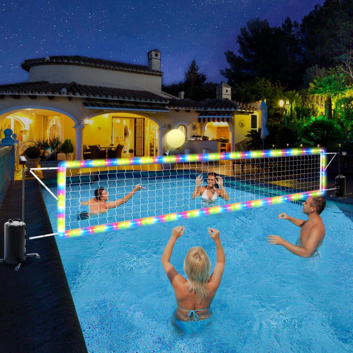ตาข่ายวอลเลย์บอลน้ำแบบปรับได้ส - Kids Outdoor Volleyball Net บทวิจารณ์และราคา