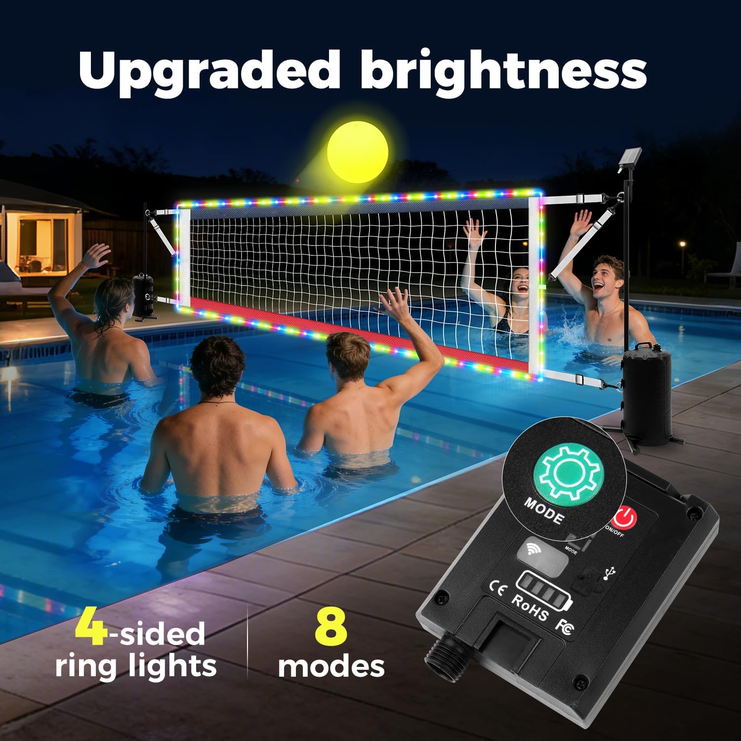 ตาข่ายวอลเลย์บอลน้ำแบบปรับได้ส - Kids Outdoor Volleyball Net บทวิจารณ์และราคา