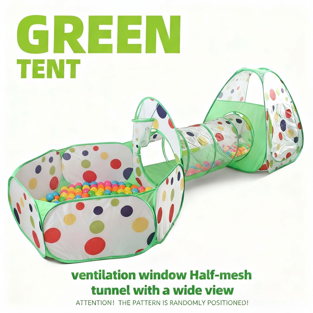 เต็นท์เล่นสำหรับเด็ก, สระบอลขอ - Kids Outdoor Tunnel บทวิจารณ์และราคา