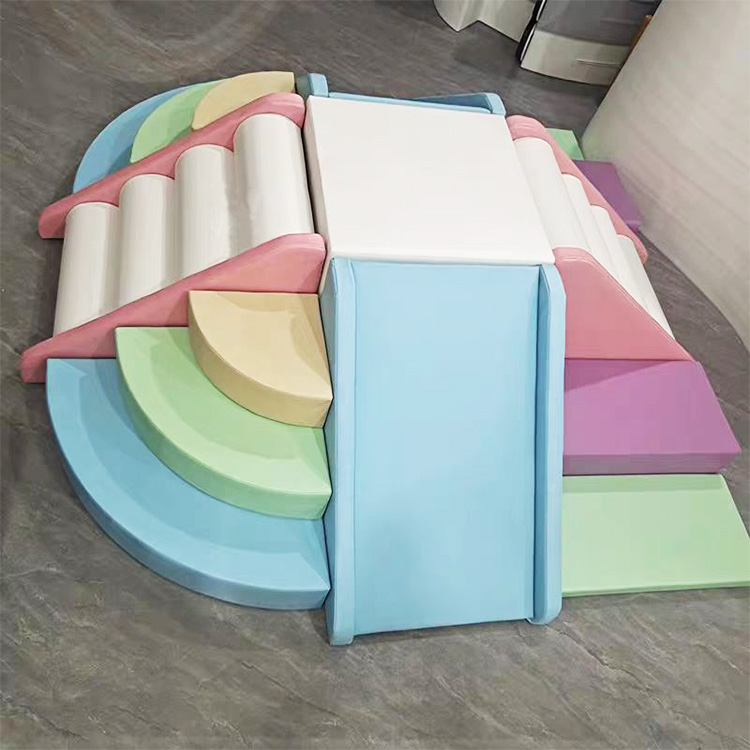 อุโมงค์ปีนป่ายสีชมพูอ่อนขาวสำห - Kids Outdoor Tunnel บทวิจารณ์และราคา