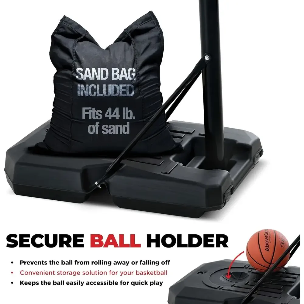 ระบบห่วงบาสเก็ตบอลปรับระดับได้ - Kids Outdoor Basketball Hoop บทวิจารณ์และราคา