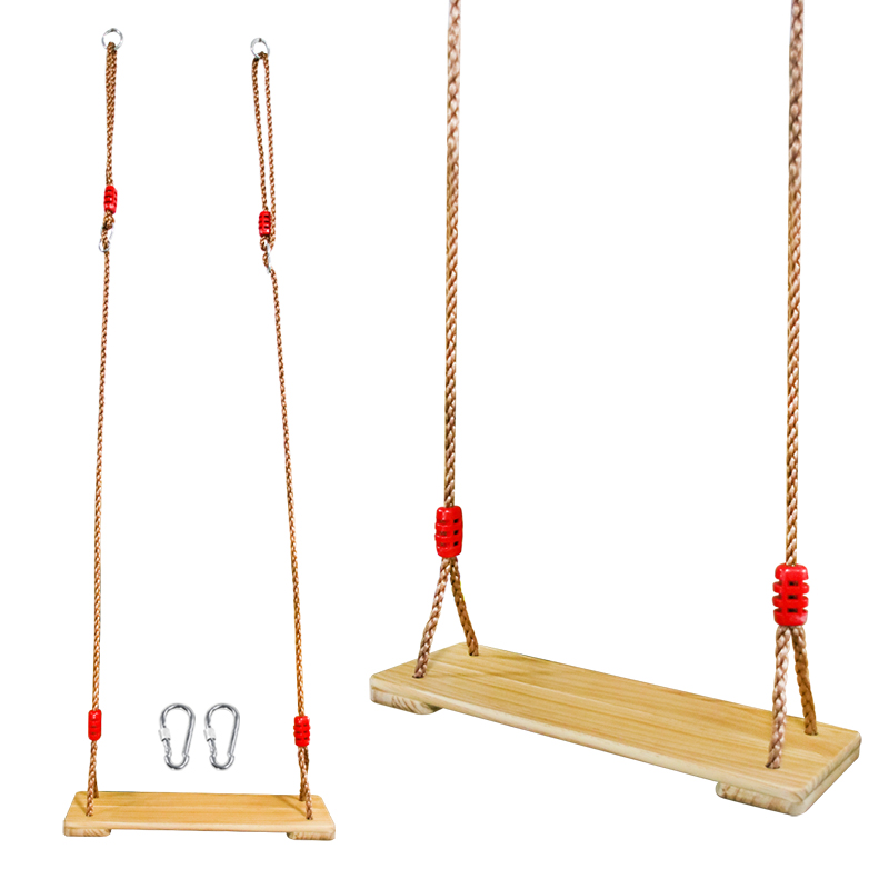 ชิงช้าไม้สำหรับเด็กและผู้ใหญ่  - Kids Outdoor Swing Set บทวิจารณ์และราคา