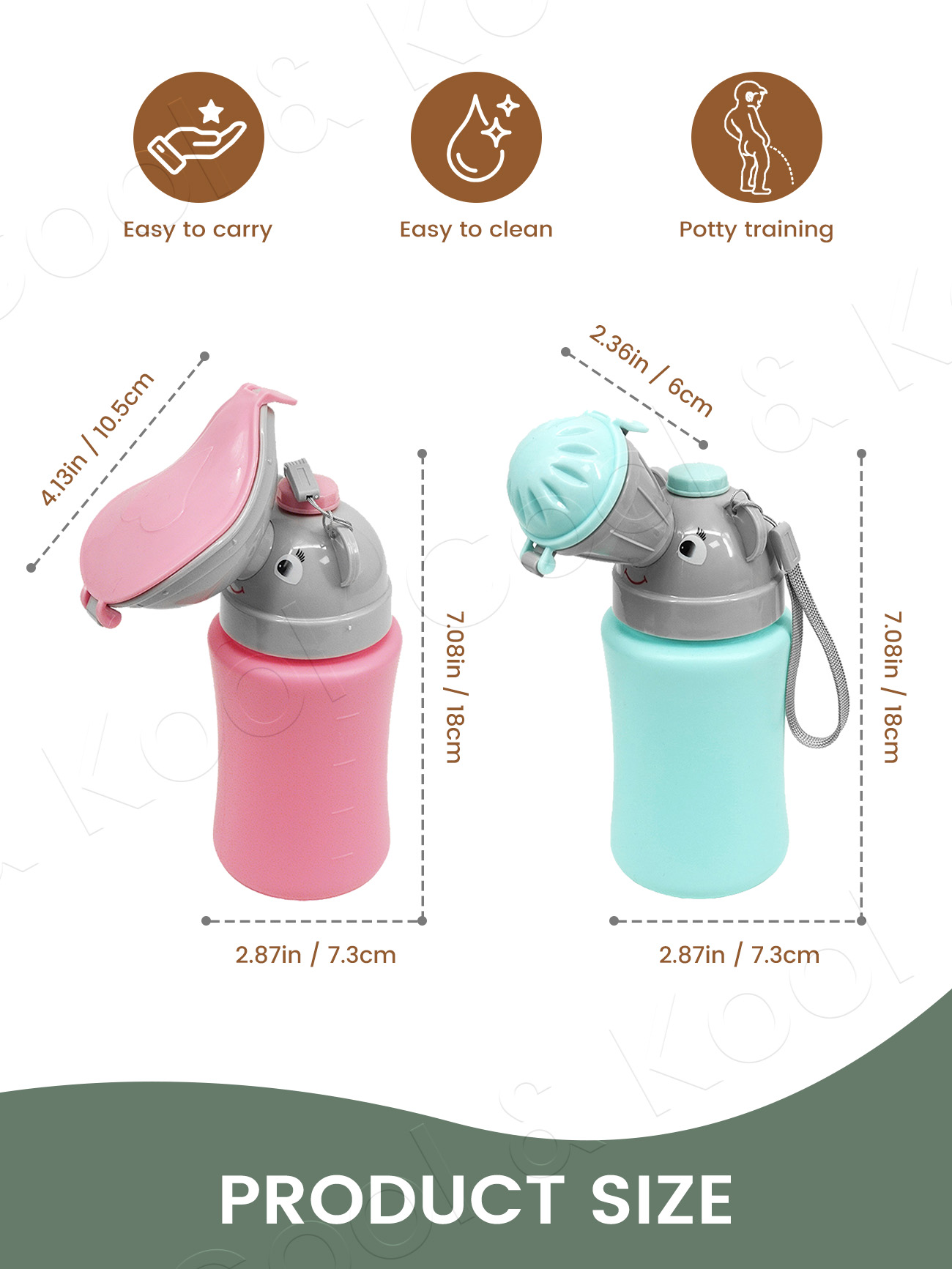 ขวดปัสสาวะพกพาสำหรับเด็ก, กระโ - Kids Outdoor Urinal บทวิจารณ์และราคา