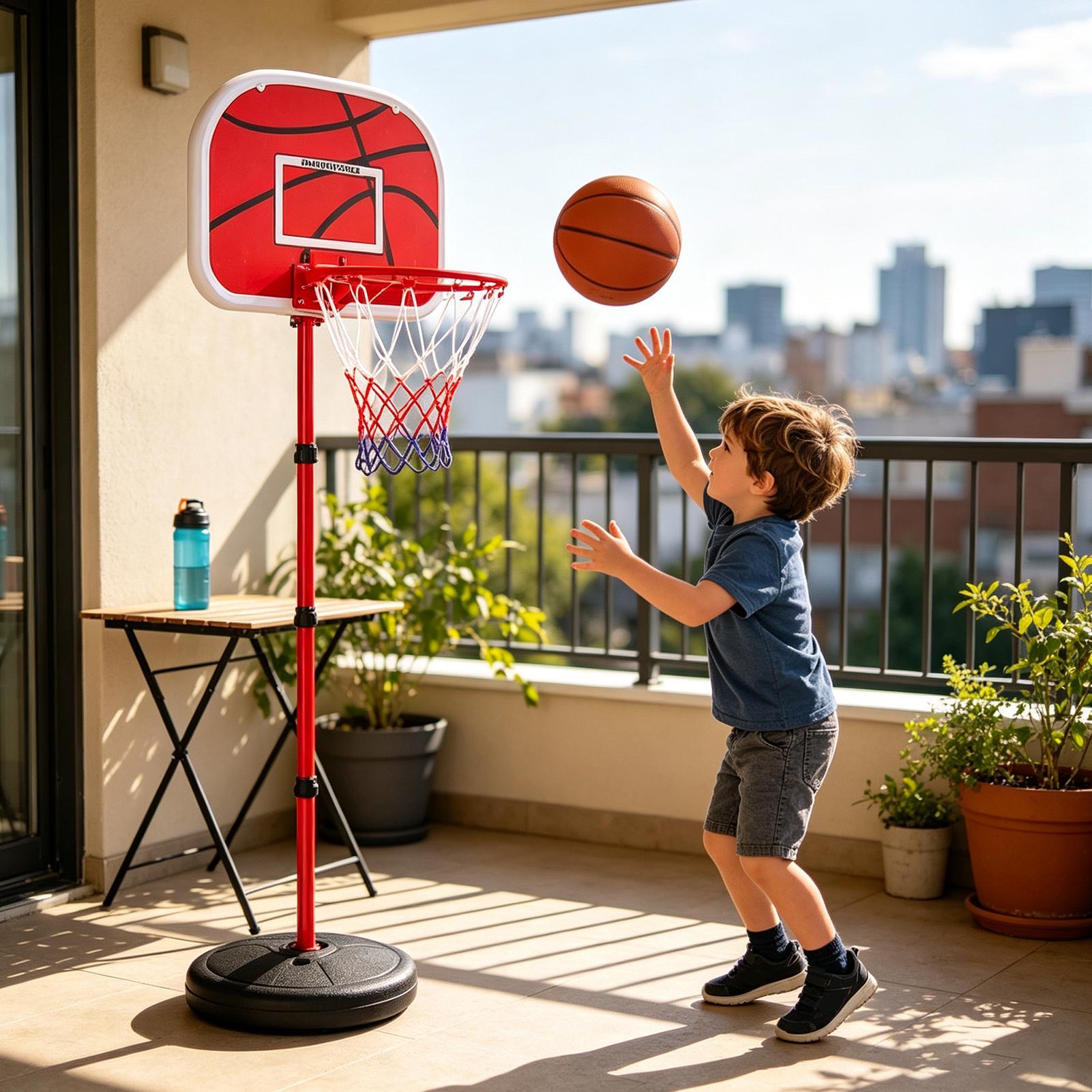 ห่วงบาสเก็ตบอลสำหรับเด็ก ปรับร - Kids Outdoor Basketball Hoop บทวิจารณ์และราคา
