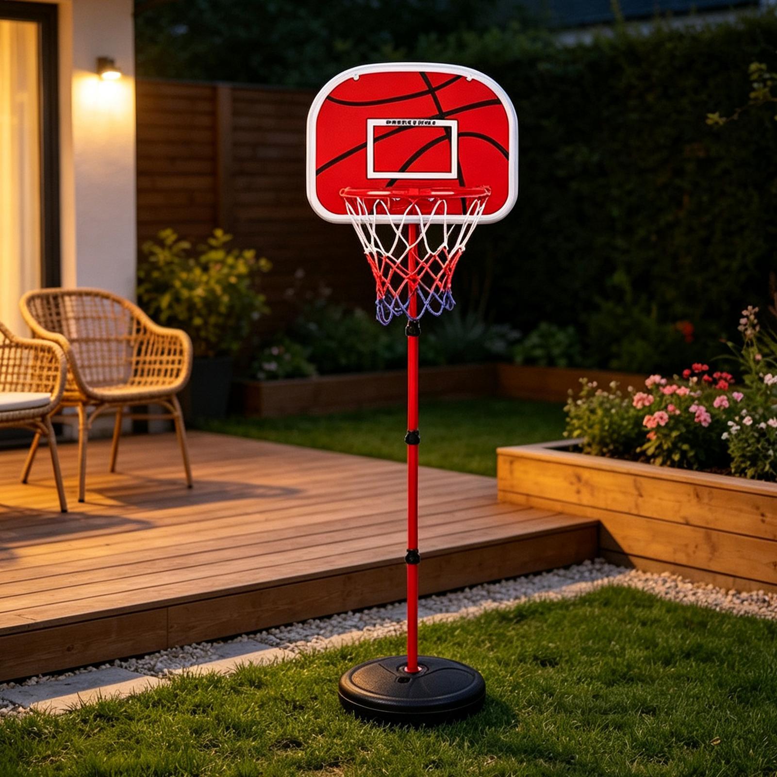 ห่วงบาสเก็ตบอลสำหรับเด็ก ปรับร - Kids Outdoor Basketball Hoop บทวิจารณ์และราคา