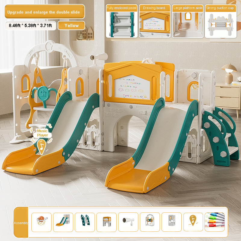 ชุดสไลเดอร์คู่สำหรับเด็กเล็ก ข - Kids Outdoor Tunnel บทวิจารณ์และราคา