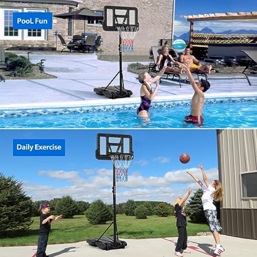ห่วงบาสเก็ตบอลสำหรับเด็ก ใช้ได - Kids Outdoor Basketball Hoop บทวิจารณ์และราคา